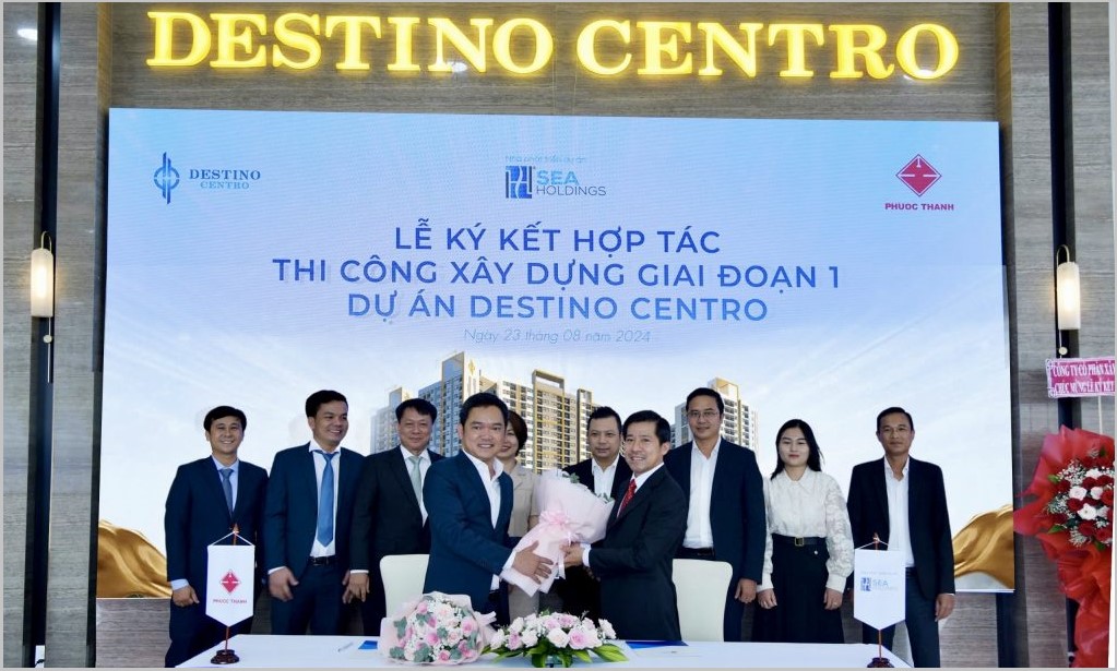 Lễ Kí Kết Hợp Tác Thành Công Dự án Destino Centro