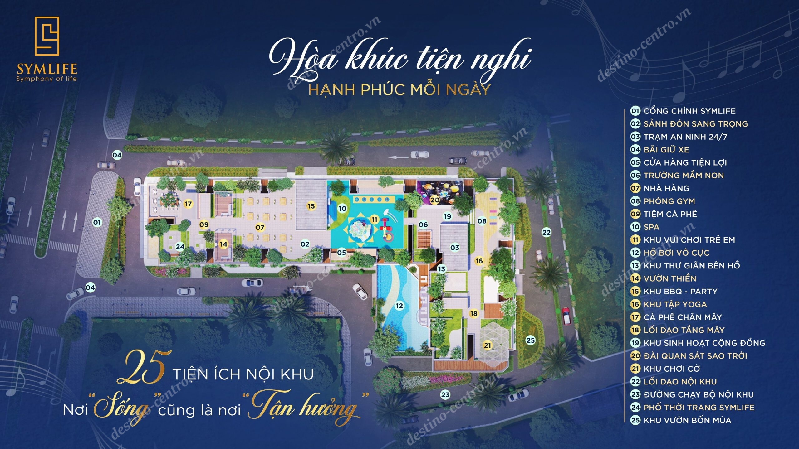 Mặt Bằng Tiện ích Symlife