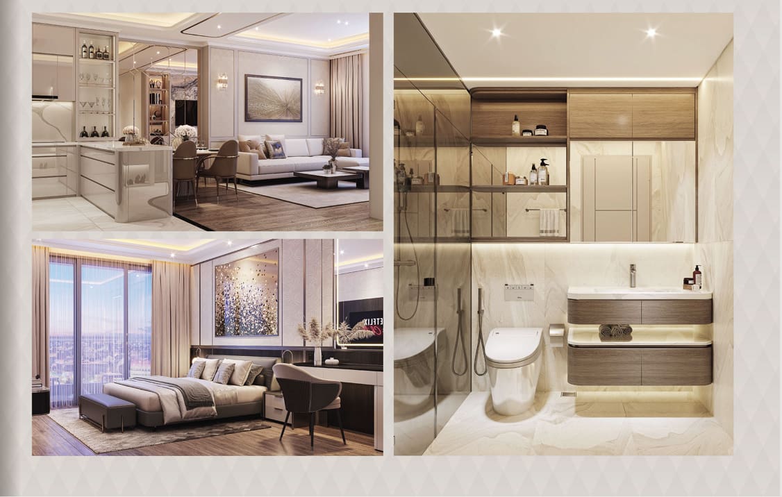 Nội Thất Căn Hộ Diamond Sky Vạn Phúc City (11)