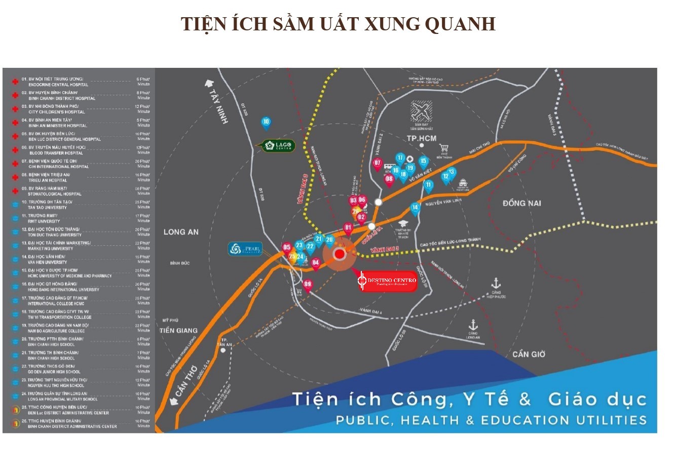 TiỆn Ích Xung Quanh CĂn HỘ Destino Centro