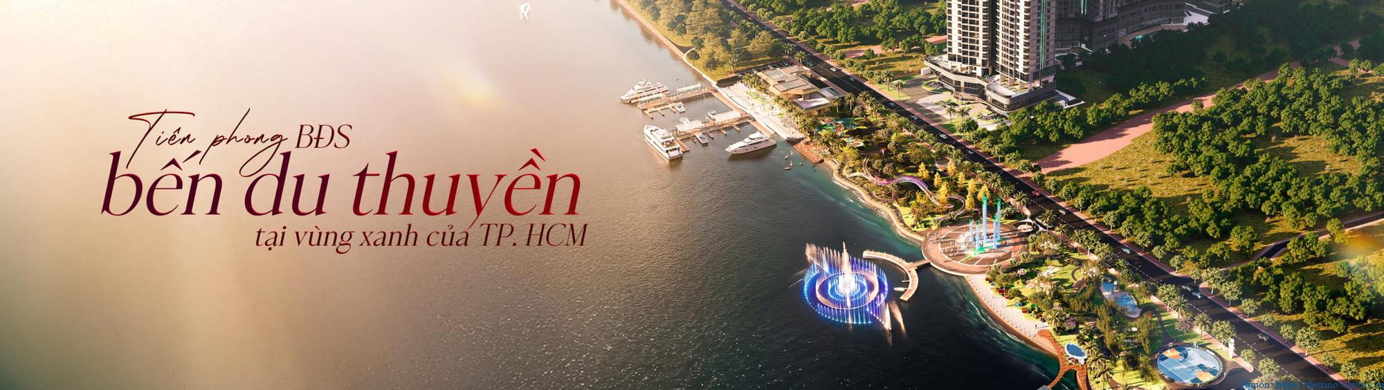 The Emerald River Park tiên phong bất động sản bến du thuyền tại vùng xanh TP.HCM