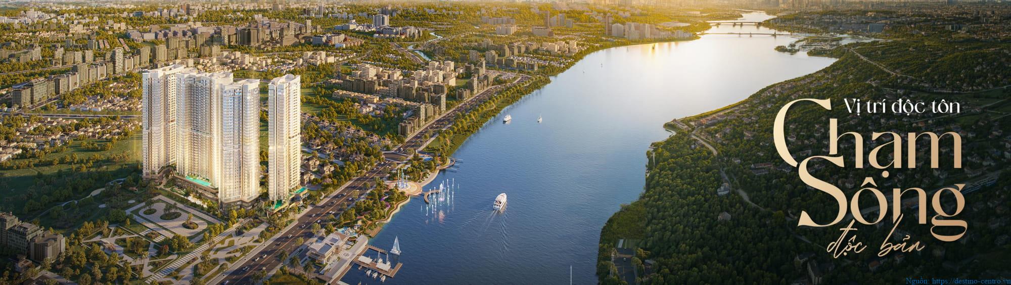 The Emerald River Park vị trí độc tôn tiếp giáp sông mang tầm nhìn riêng