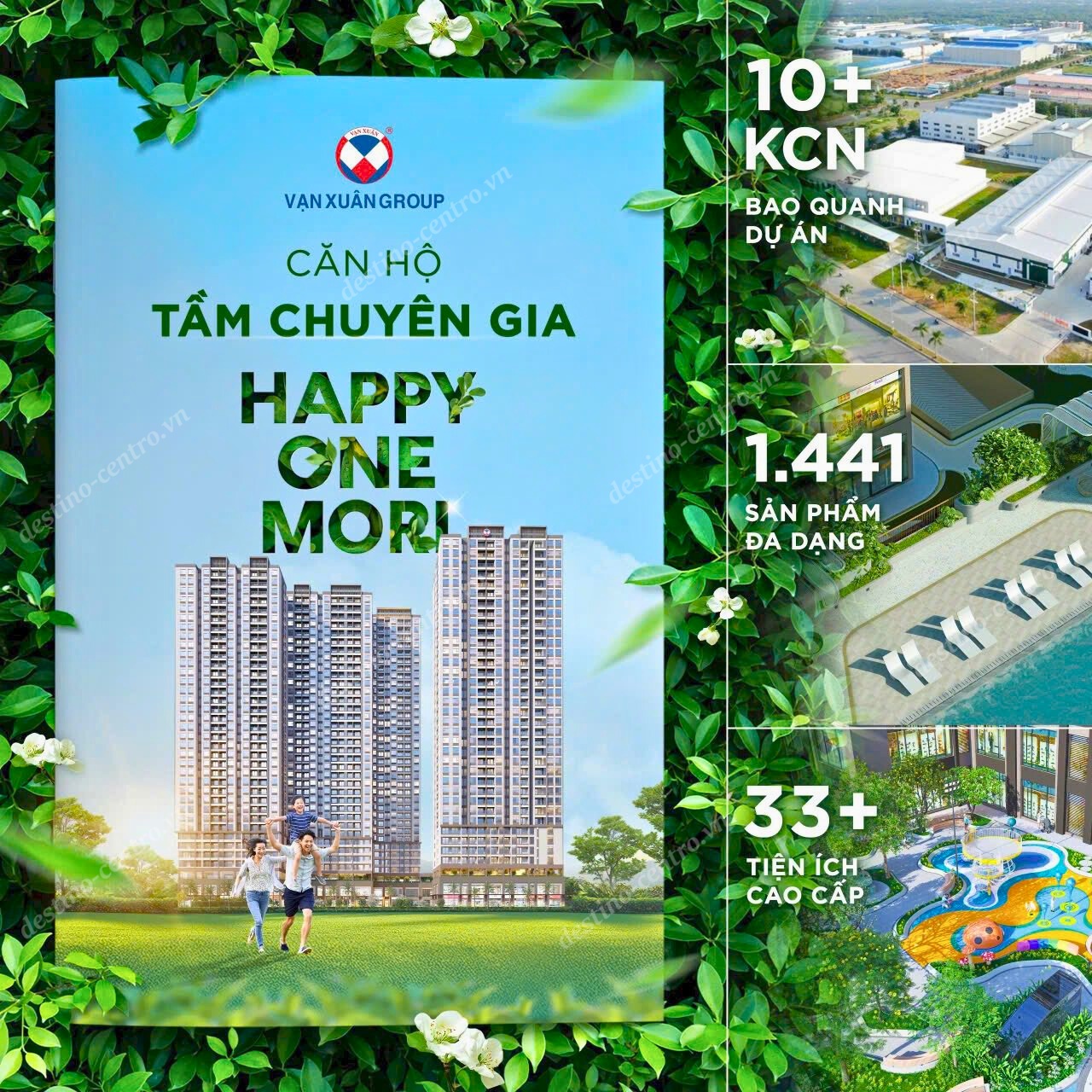 Tiện ích Happy One Mori