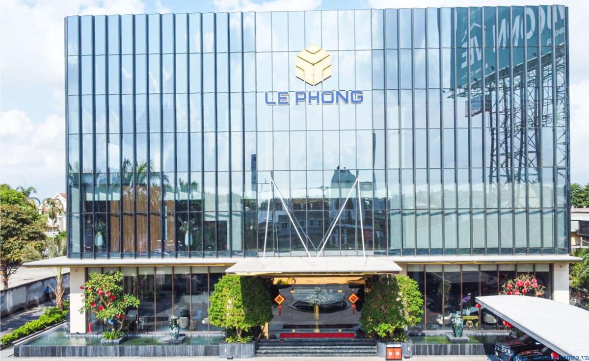 Tòa nhà được sử dụng làm trụ sở điều hành của Lê Phong Group