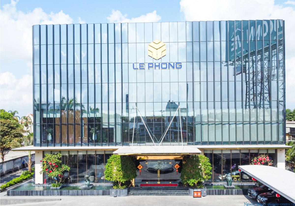 Tòa nhà văn phòng trụ sở điều hành Tập đoàn Lê Phong, công trình làm văn phòng chính phục vụ hoạt động điều hành và quản lý