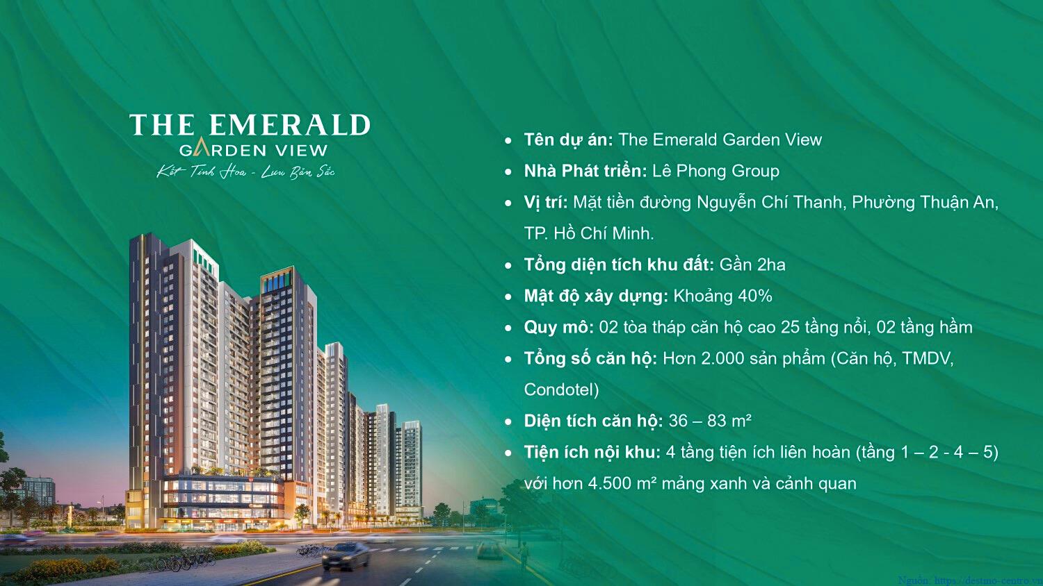 Tổng quan dự án The Emerald Garden View và thông tin